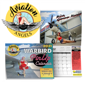 Aviation Angels Warbird Pin Up Calendar 2021