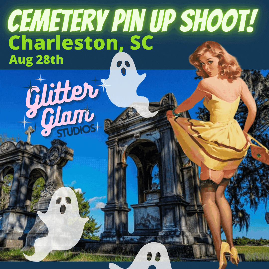 Cemetary Pin Up Shoot Charleston